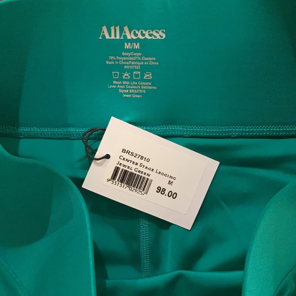 NWT Bandier / ALL ACCESS Leggings (sold out color) - Picture 3 of 3